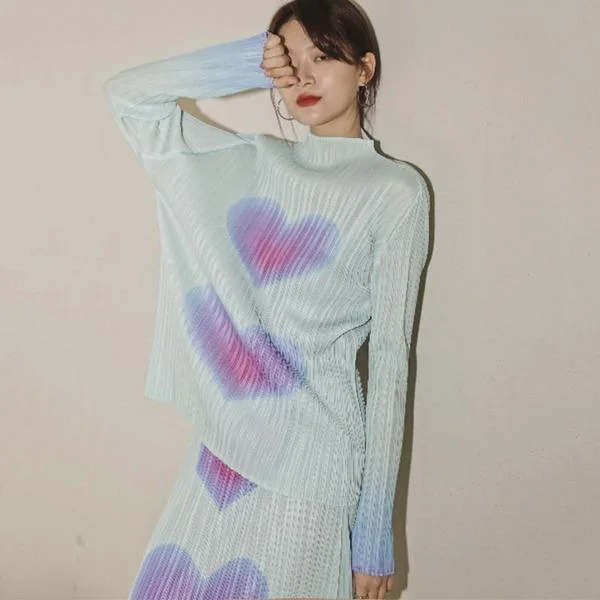 Winter Casual Fashion New Style Temperament All Match Goddess Fan Women Set