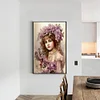 (40*60cm)Flower Beauty - Full Round Drill Diamond Painting