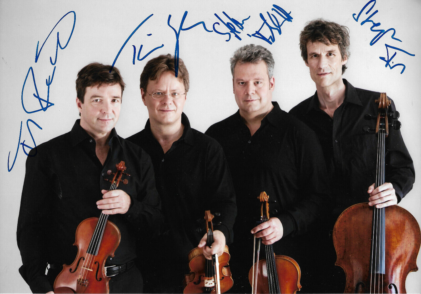 Vogler Quartet signed 8x12 inch Photo Poster painting autographs