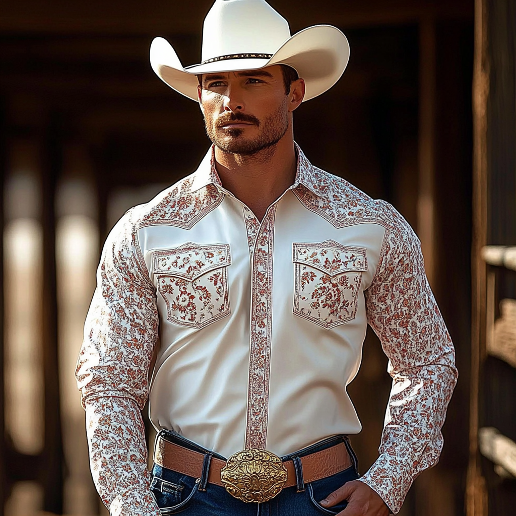 Western Cowboy Shirt-inspireuse