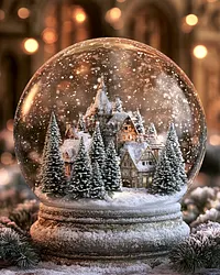 Snow Globe - Diamond Painting
