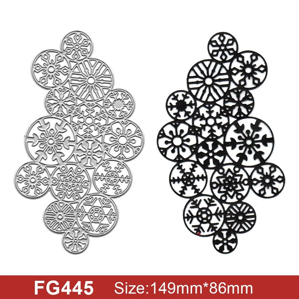 Fashion Punk Style Set Metal Cutting Frame Templates Scrapbooking Embossing Paper Cards Photo Album Craft Stencils Dies