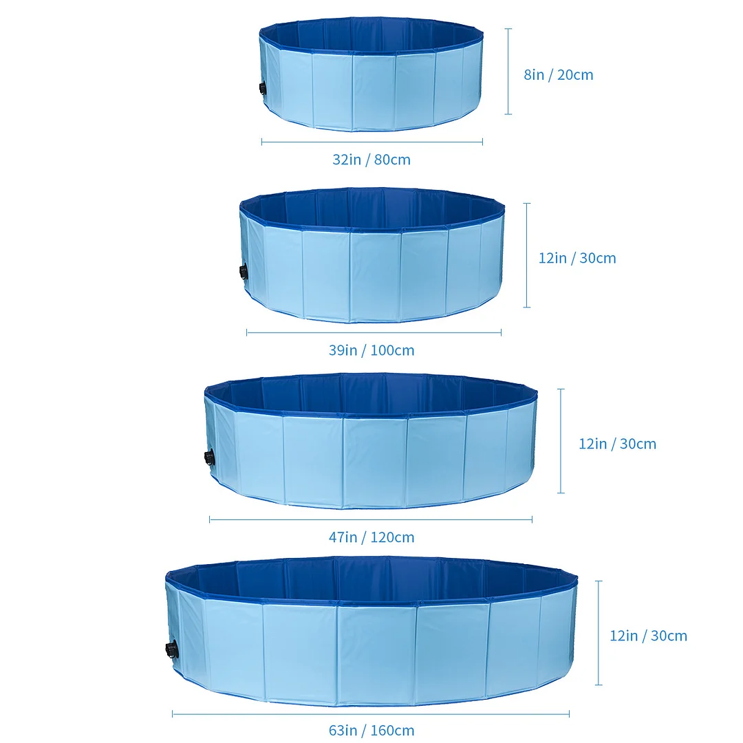 Pet Pool | Foldable Pet Fountain | Dog Playing Toys Swimming Pool | Reborn Shoppe - Reborn Shoppe