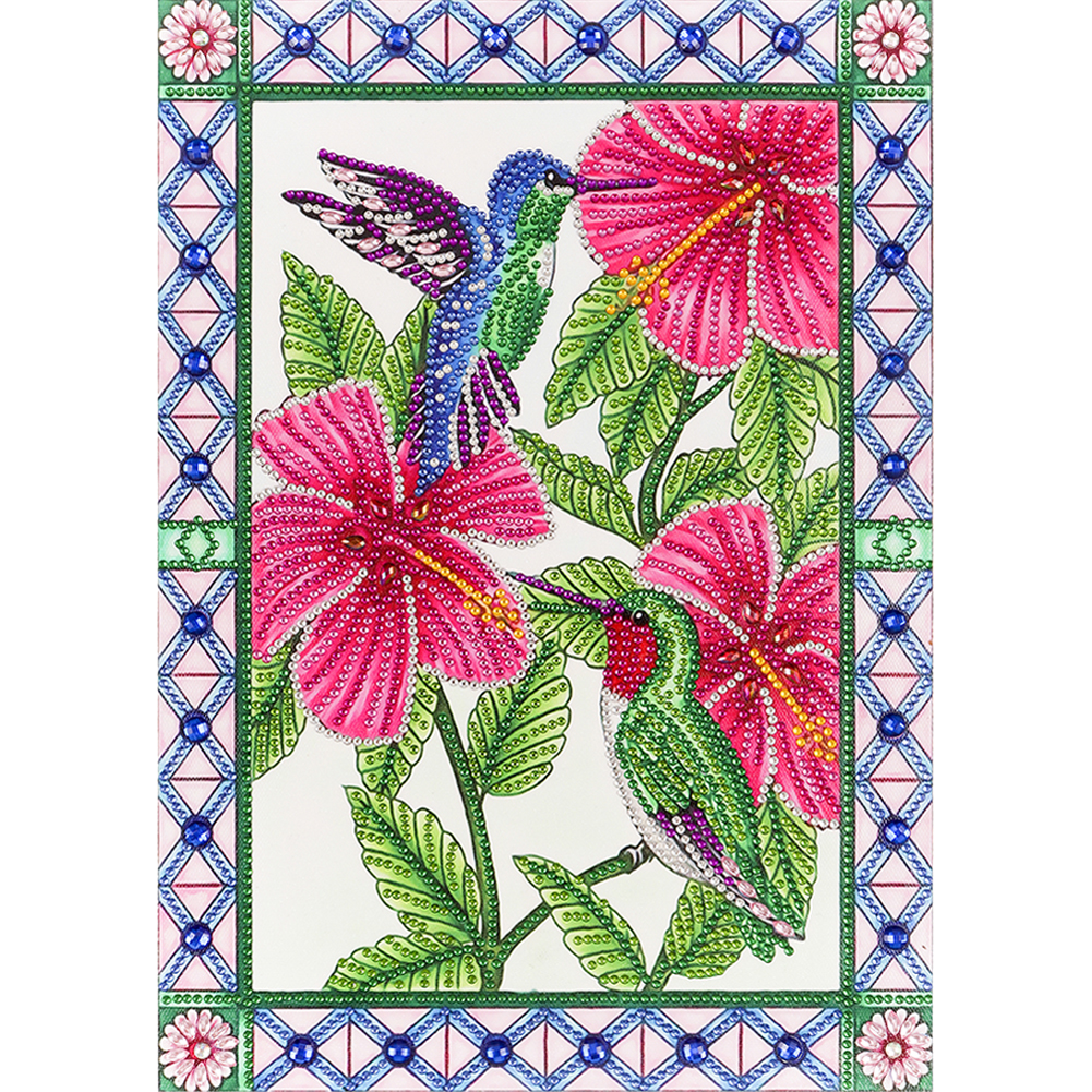 

30*40CM - Special Shaped Diamond Painting - Bird, 501 Original