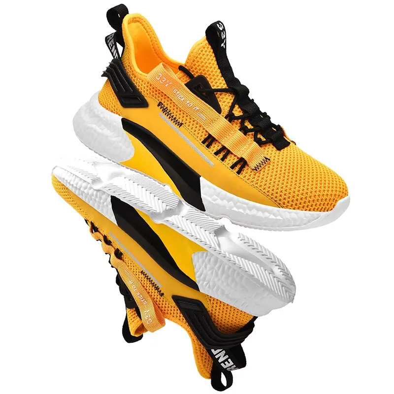 Breathable Lace-Up Casual Shoes Men Sneakers 2021 New Comfortable Outdoor Walking Shoes Plus Size 39-46 Feminino Zapatos