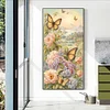 (40*70cm)Butterfly Flower - Full Round Drill Diamond Painting