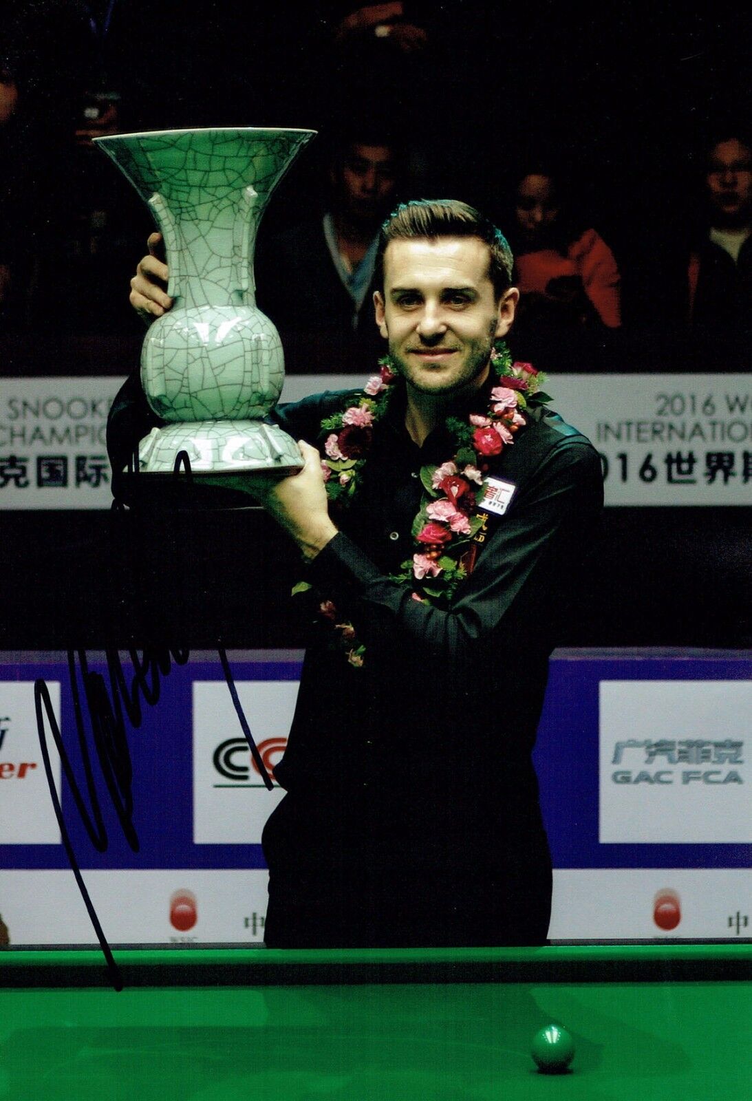 Mark SELBY SIGNED Photo Poster painting Autograph COA AFTAL International Championship Winner