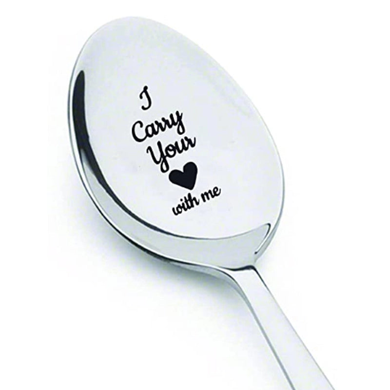 New Valentine’s Day Gift Lettering Stainless Steel Long Handle Spoon