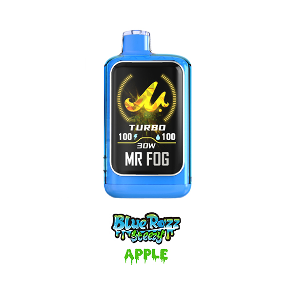 MR FOG NOVA BLUE RAZZ STEEZY APPLE