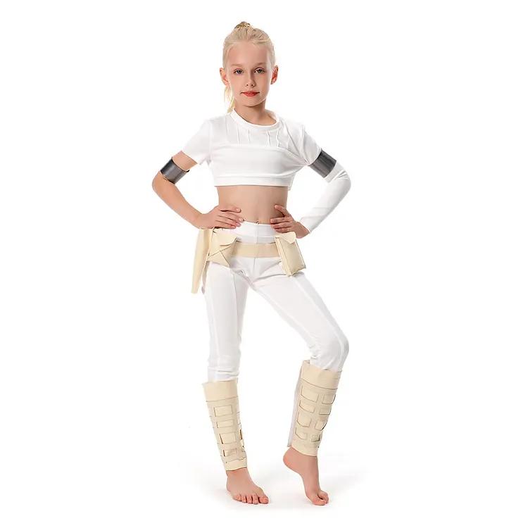 Kids Padme Amidala Outfit Cosplay Costume Halloween Carnival Suit