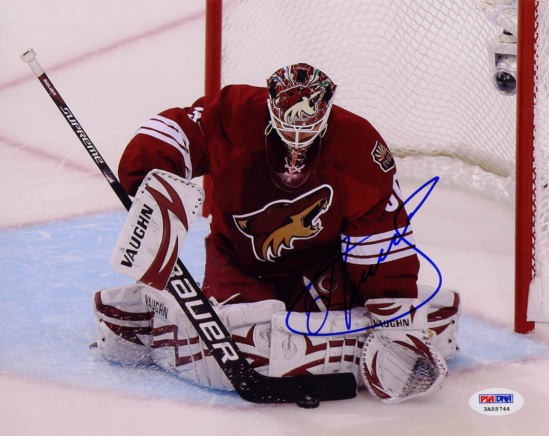 Ilya Bryzgalov SIGNED 8x10 Photo Poster painting Phoenix Coyotes ITP PSA/DNA AUTOGRAPHED