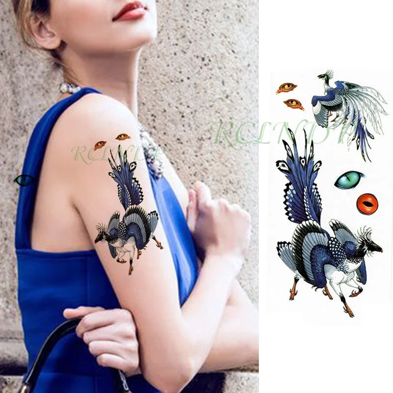 Waterproof Temporary Tattoo Sticker Arabic Letter Heart Love Pattern Personality Fake Tatoo Flash Tatto for Girl Women Men