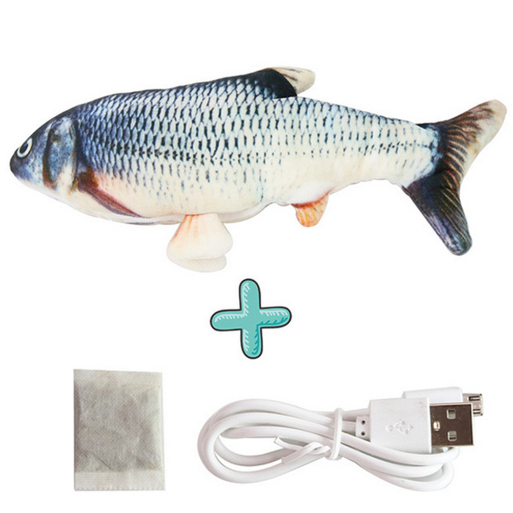 

Crucian- Electric Flippy Fish Cat Toy, 501 Original