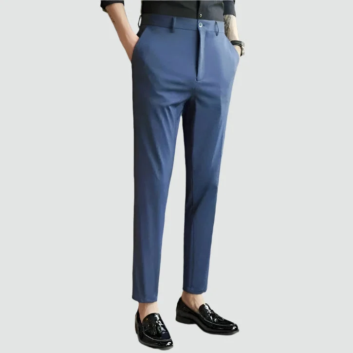 Elastic Slim Fit Pants