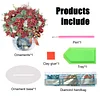 Diamond Painting Acrylic Vase Desktop Ornaments Kit