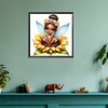 >SALE<5D DIY Full Round Drill Diamond Painting Animal Kit Home Decor Art Craft 30x40cm