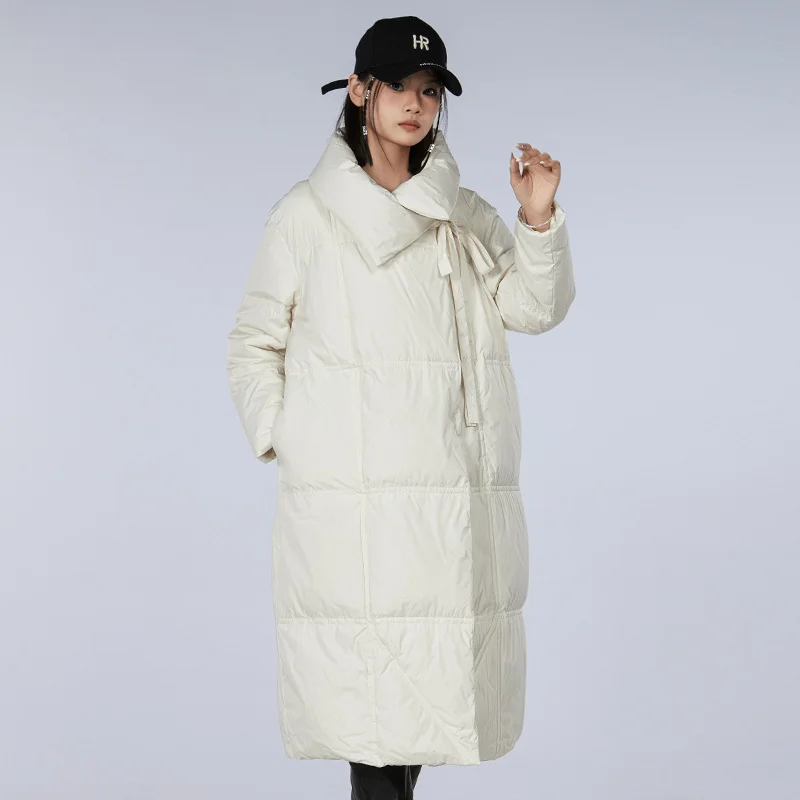Woherb Luusen Is Designed For Sweet Over The Knee Jacket 90 White Duck Down Down Jacket-Outfit Ideas