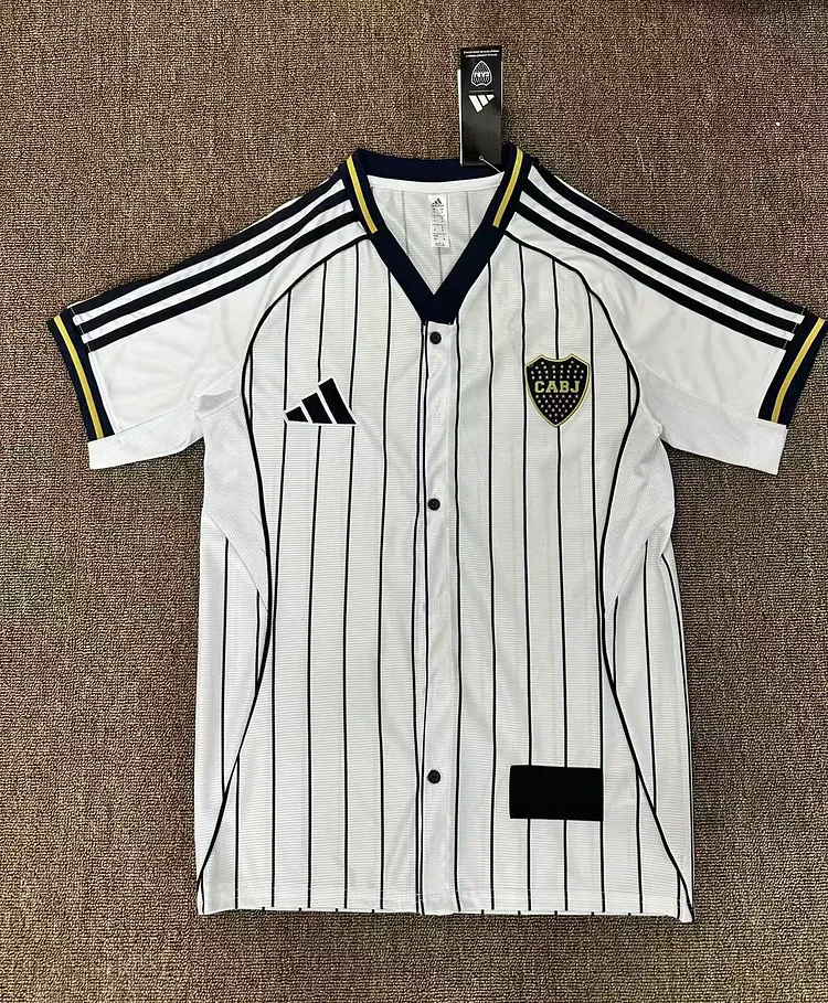 25-26 season Boca Baseball Jersey 1:1 Thai quality