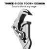 12 Inch 10-44mm Universal Pipe Wrench Open End Spanner Set Alloy Steel Non-slip Adjustable Snap Wrench Plumber Multi Repair Tool