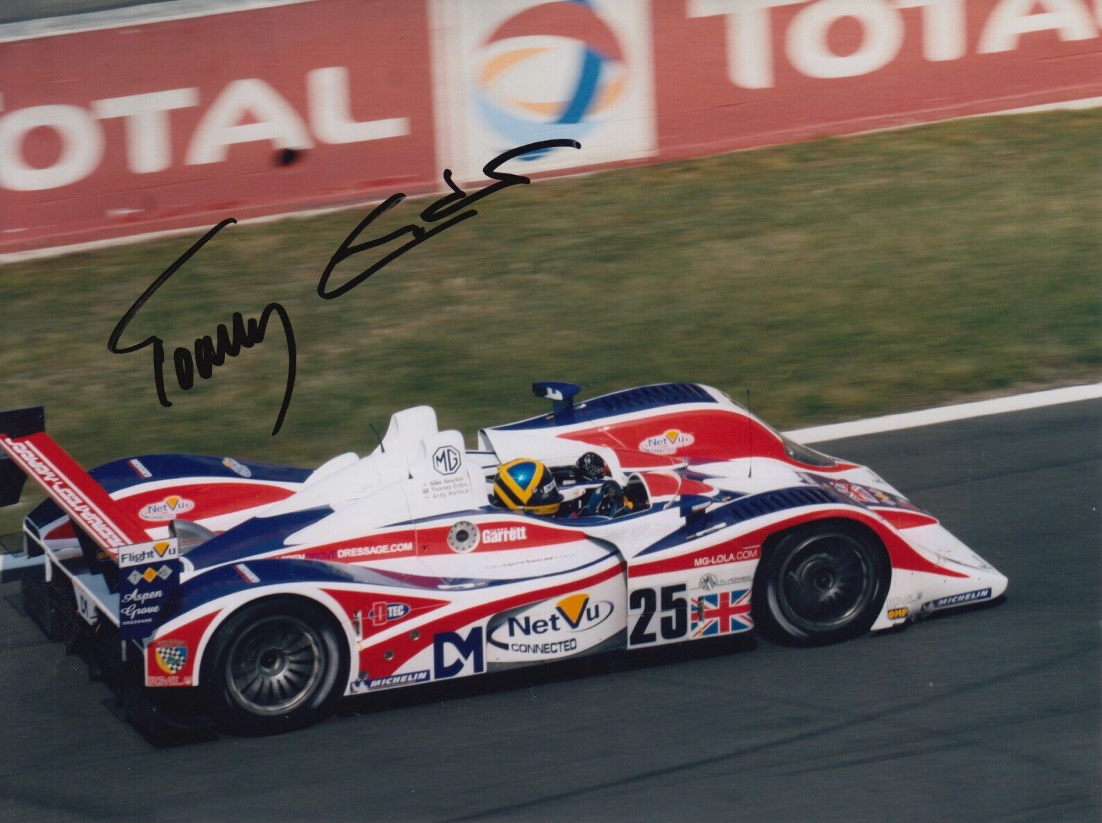 Thomas Erdos Hand Signed 8x6 Photo Poster painting - Le Mans Autograph.