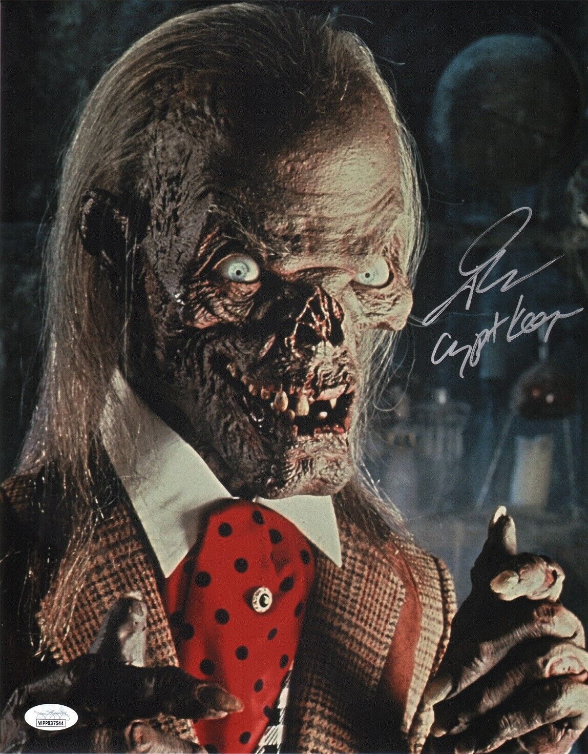 JOHN KASSIR Authentic Hand-Signed TALES FROM CRYPT Keeper