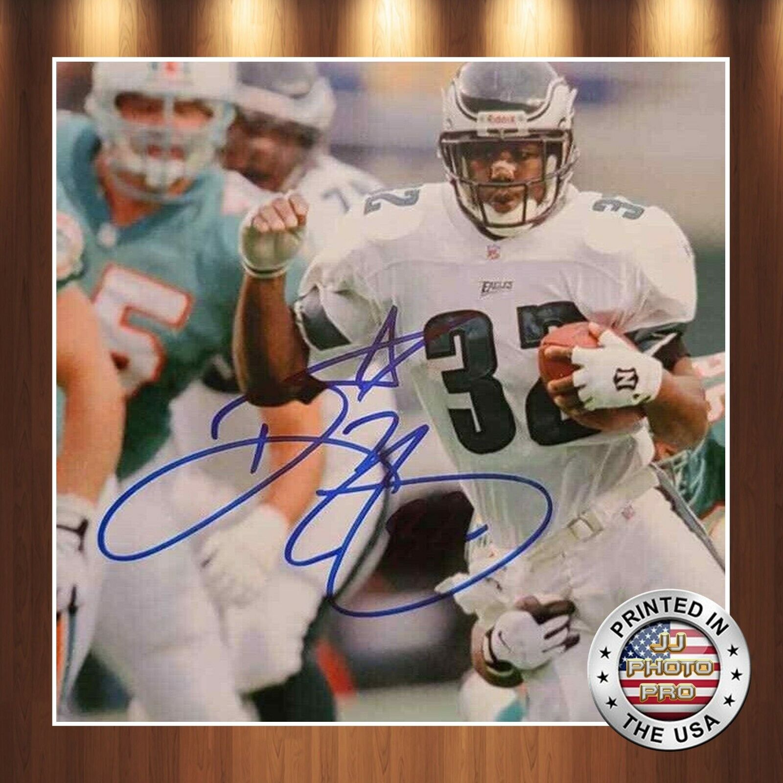 Ricky Watters Autographed Signed 8x10 Photo Poster painting (Eagles) REPRINT