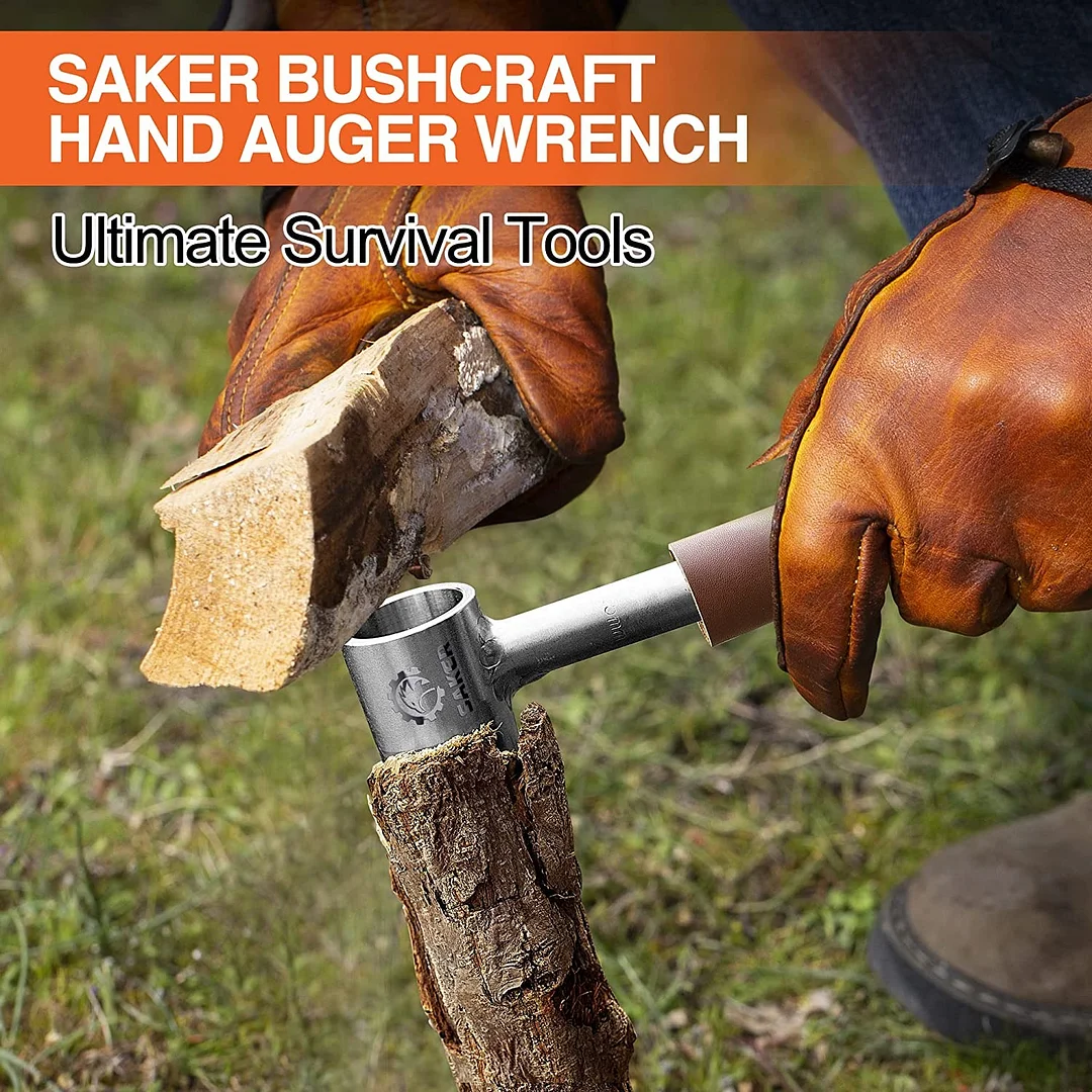 Bushcraft Hand Auger Wrench