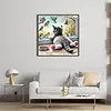 Cat And Bird By Window-11CT Stamped Cross Stitch 40*40cm/15.75*15.75in tapestrymarket
