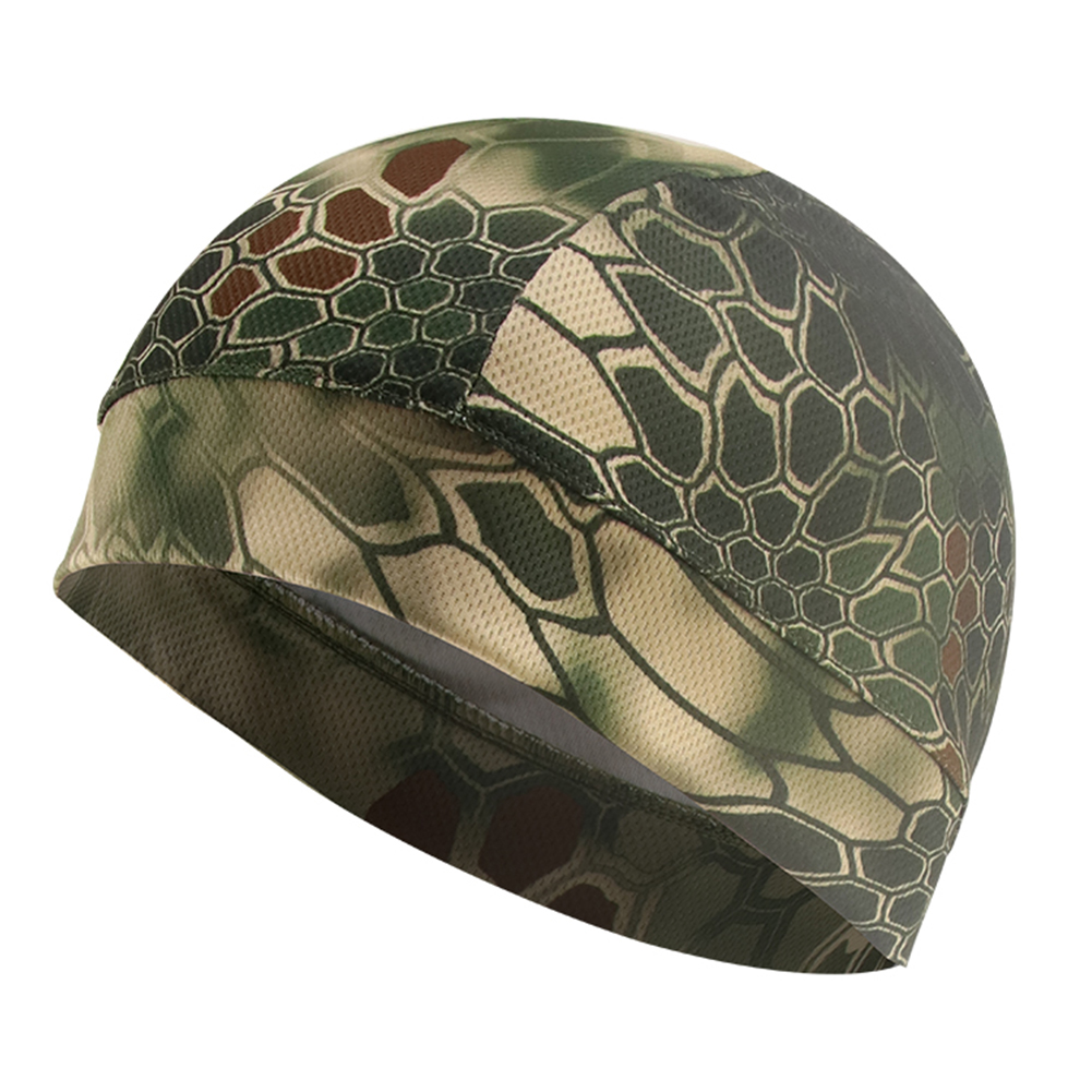 

Outdoor Cycling Helmet Liner Cap Windproof Sunscreen Python Pattern Hat, 501 Original