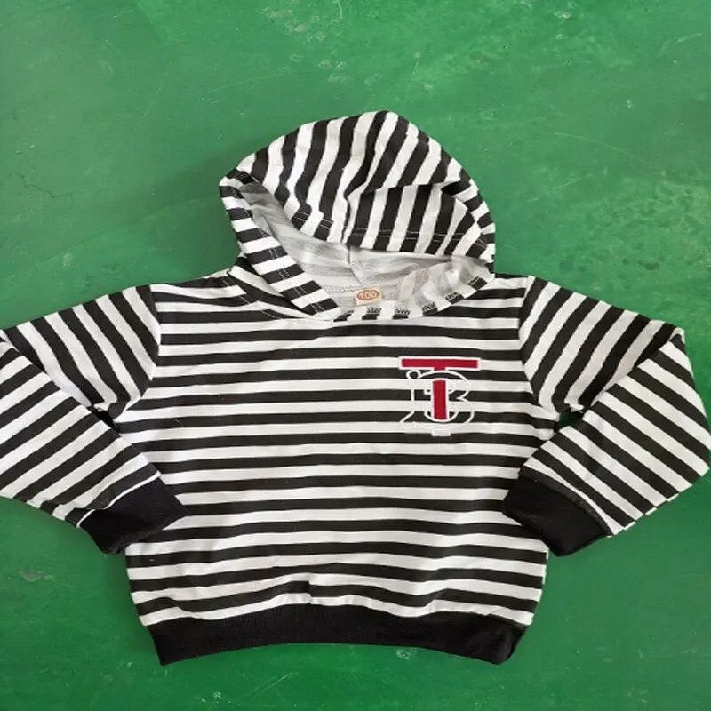 Children Hooded Sweater Festival Color Pattern Clothes Boy Trend Fashion Pullover Girl Tie-Dye Effect Top Coat Kid Casual Jacket