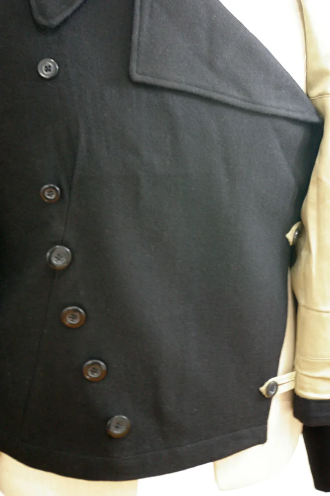   Wehrmacht German Panzer Black Wool Wrap/Jacket German-Uniform