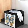 (US Local)DIY Diamond Painting Storage Box Canvas Organizer Box Diamond Painting Kit (E)