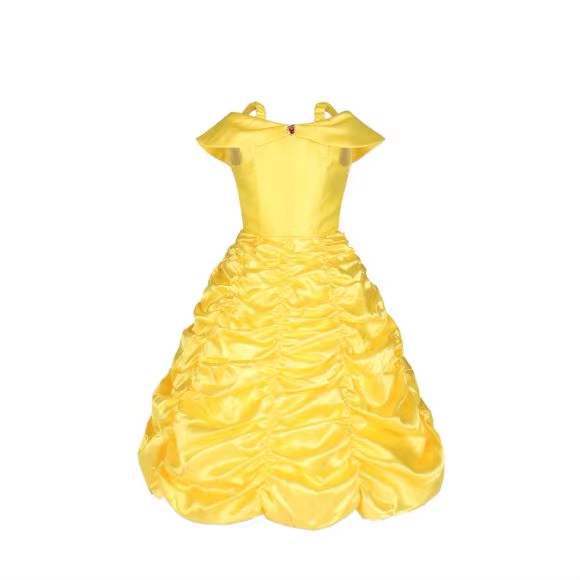 2018 Belle Princess Summer Dress - Enchanted Beauty and the Beast Costume for Girls