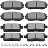 Ceramic Brake Pads Kits,SCITOO 8pcs Brakes Pads Set fit for 2007-2010 for Ford Edge,2007-2010 for Lincoln MKX,2007-2012 for Mazda CX-7,2007-2015 for Mazda CX-9