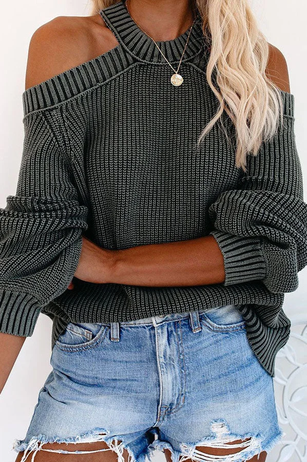 Style Off Shoulder Sweater