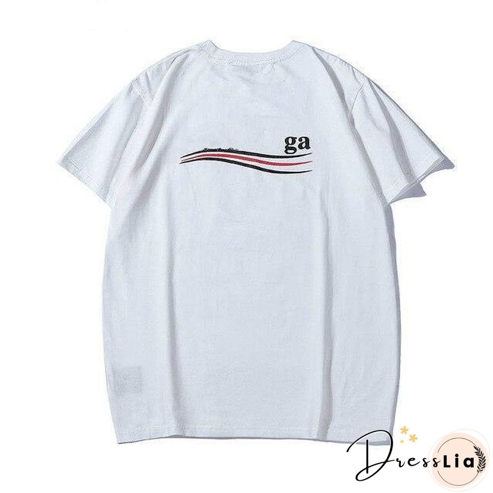 Women T-shirt Ladies Brand T-shirt For Men Short Sleeve Round Neck Soild Color Casual Cool Fashion Loose Cotton Men Tops