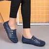 Gioiacombo&trade; Scarpe casual in pelle con velcro comfort da donna