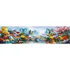 Jiangnan Ancient Rhymes-11CT Stamped Cross Stitch 176*49cm/69.29*19.29in(Big Size) tapestrymarket