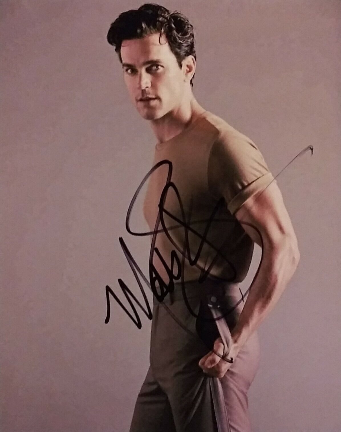 Matt Bomer signed 8x10