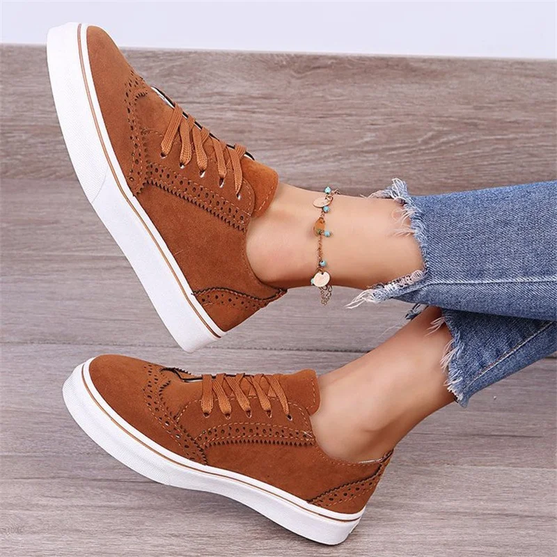 Breakj Breakj 2025 Spring And Summer New Lace Single Shoes Comfortable Casual Women's Shoes Round Head Flat Solid Single Shoes Women