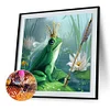>SALE<Frog 5D DIY Full Round Drill Diamond Painting Rhinestones Home Craft Art