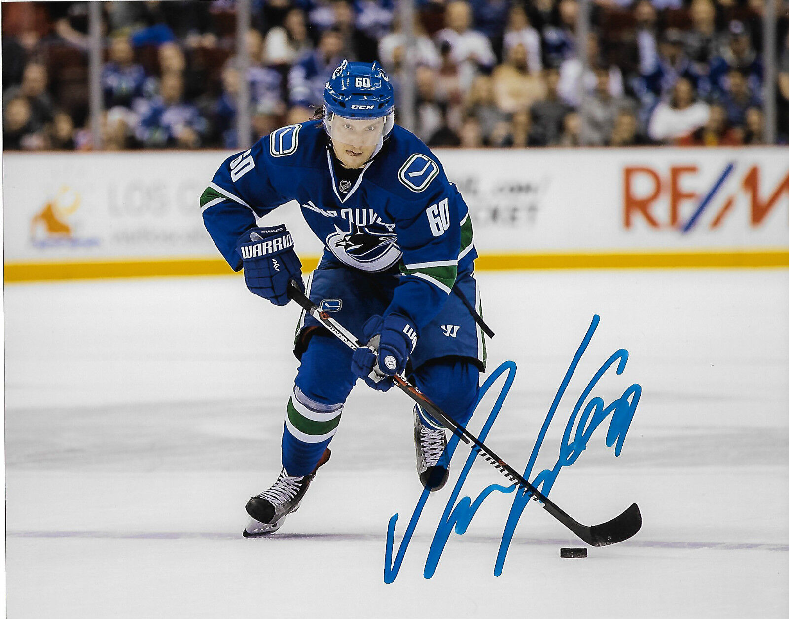 Vancouver Canucks Markus Granlund Autographed Signed 8x10 Photo Poster painting COA