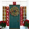 🔥Last Day 49% OFF🌲Christmas Berry Oak Leaf Wreath-mysite-Adracos