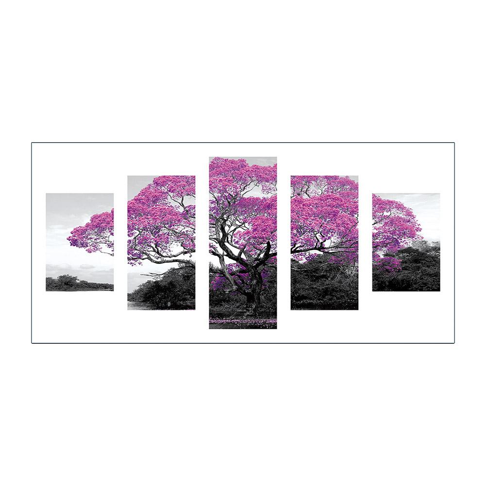

95*45CM - Multi-picture Diamond Painting - Romantic Tree, 501 Original