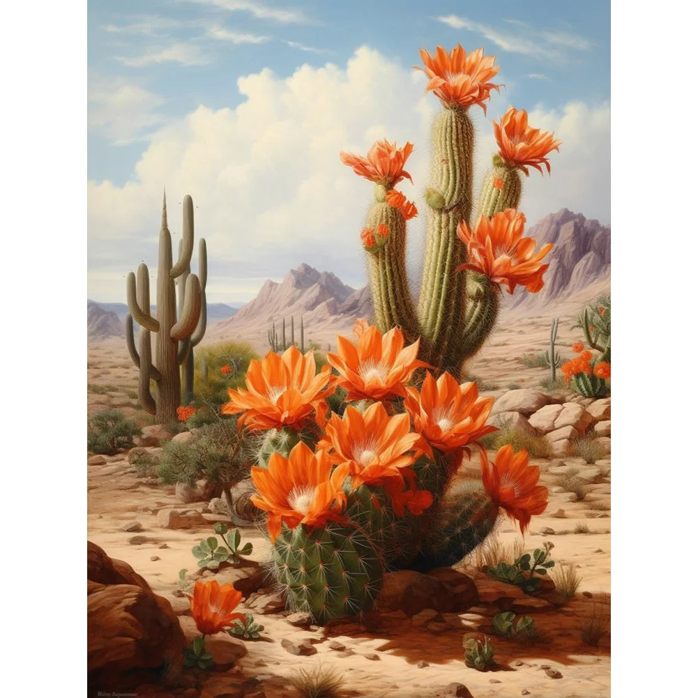Desert Flowers - Diamond Paintings 