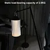 Collapasible Camping Folding Lamp Pole Aluminum Alloy Lantern Holder for Outdoor