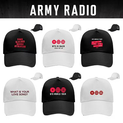 BTS Arirang Caps & Hats | BTS Baseball Caps & Streetwear Hats