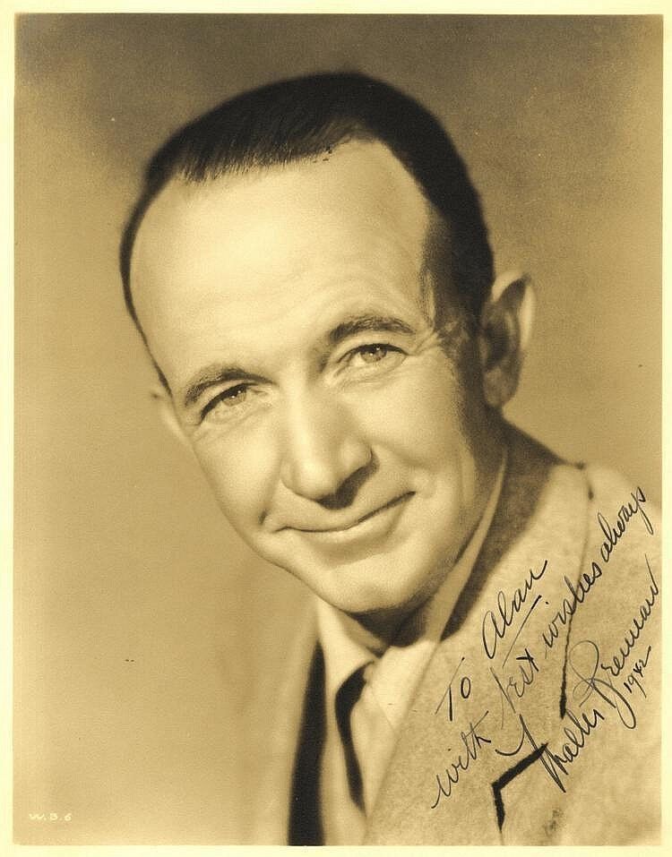 WALTER BRENNAN Signed Photo Poster paintinggraph - Film Star Actor - preprint