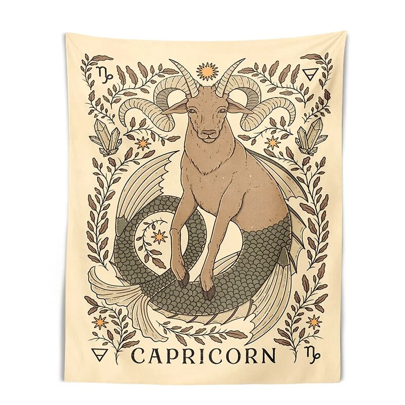 Constellation Tarot Tapestry Boho Tapestry Tarot Card Tapestry Wall Hanging Trippy Divination Beach Mat Sun Moon Wall Decor