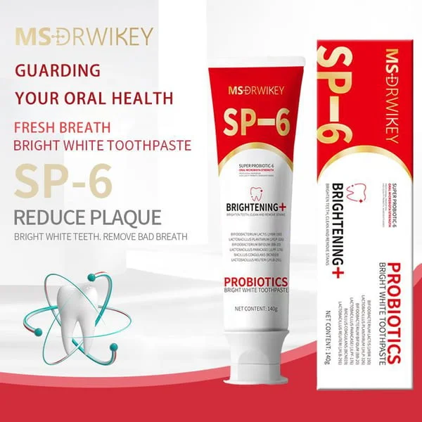✨Super Probiotic-6 Toothpaste with 6 Probiotics oalance Oral microbiota strength